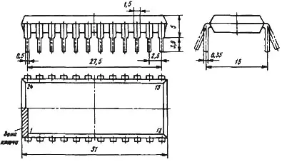 КР1810ВИ54 микросхема фото 2 КР1810ВИ54 микросхема фото 2