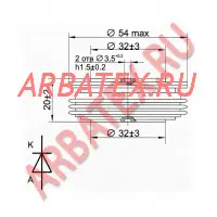 ДЛ133-500-13 диод