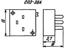 СП3-39А 1Вт 220 кОм фото 3 СП3-39А 1Вт 220 кОм фото 3