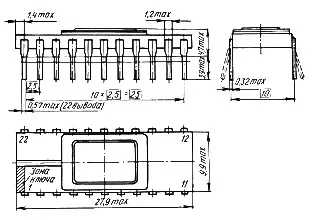 КМ1613РТ1 микросхема фото 2 КМ1613РТ1 микросхема фото 2