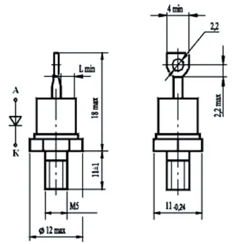 Д112-25Х-14 диод фото 2 Д112-25Х-14 диод фото 2