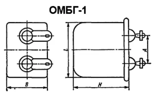ОМБГ-1 1600в 4 мкф фото 3 ОМБГ-1 1600в 4 мкф фото 3