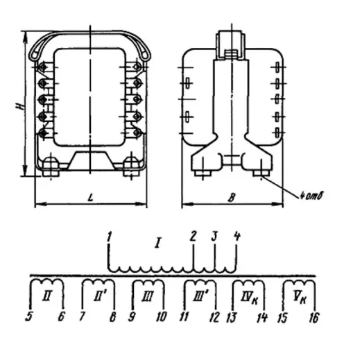 ТПП15-220-400 трансформатор фото 3 ТПП15-220-400 трансформатор фото 3