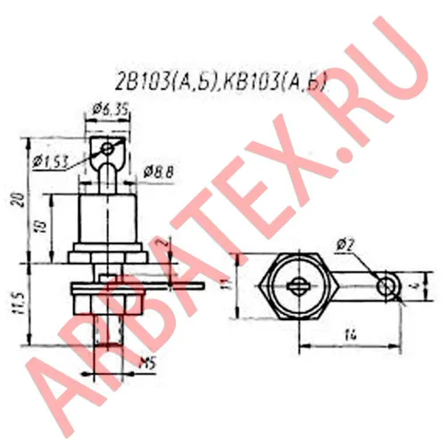 2В103А варистор фото 2 2В103А варистор фото 2