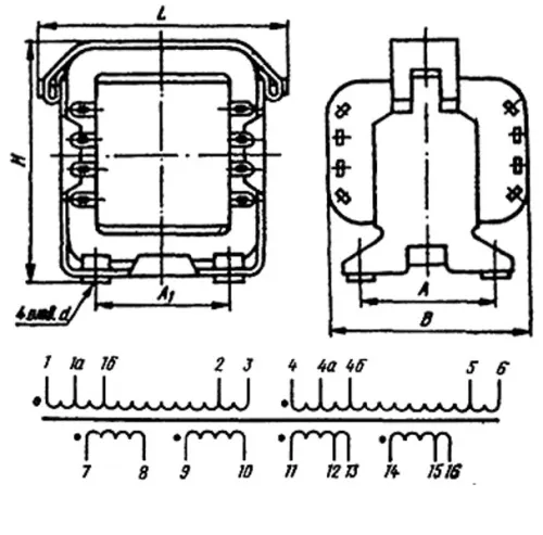 ТН32-127/220-50 трансформатор фото 2 ТН32-127/220-50 трансформатор фото 2