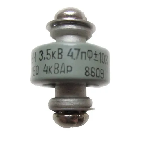 К15У-1А 3.5кВ 4.7 пф 4квар фото 2 К15У-1А 3.5кВ 4.7 пф 4квар фото 2