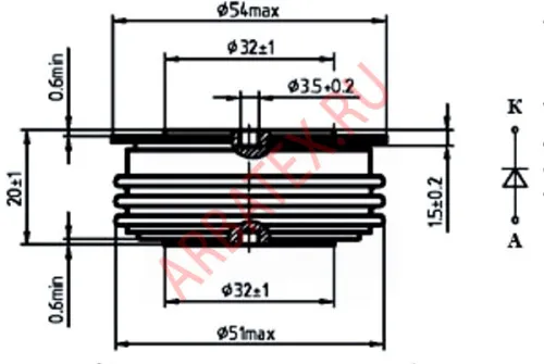 ДЧЛ133-320-16 диод фото 5 ДЧЛ133-320-16 диод фото 5
