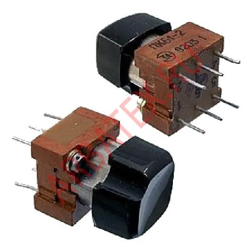 ПКБ1-2 переключатель черный фото 2